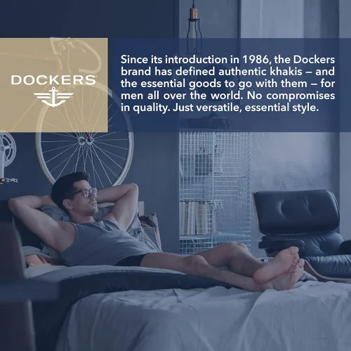 Vista 7 de Dockers Mens Boxer Briefs Microfiber Mens Boxers Underwear for Men Pack of 4