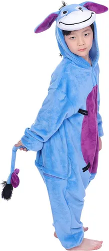 Vista 2 de Pijama de disfraz de animal para niños, disfraz de Halloween