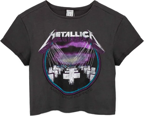 Vista 3 de Amplified Metallica - Camiseta corta para mujer con banda de Master of Puppets