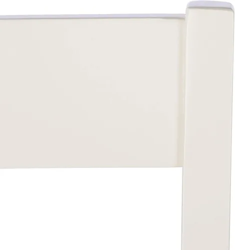 Vista 4 de SAFAVIEH Home Collection Yuri Taburete blanco y natural de 24 pulgadas (juego de 2)