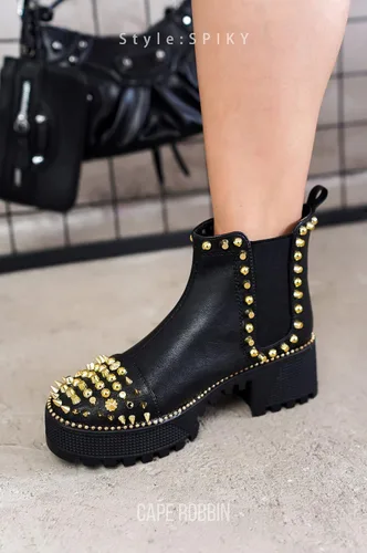 Vista 2 de Cape Robbin Spiky - Botas de combate para mujer