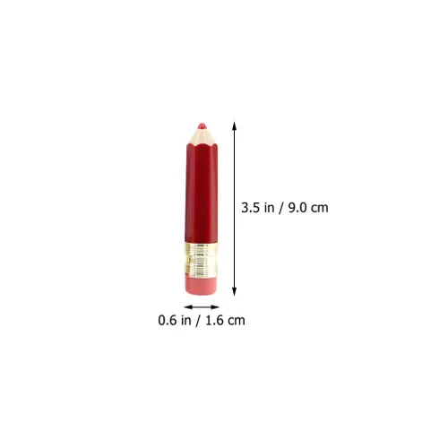 Vista 6 de DOITOOL 20 unidades de mini recipientes vacíos de brillo de labios reutilizables transparentes en forma de lápiz vacío para brillo de labios frascos
