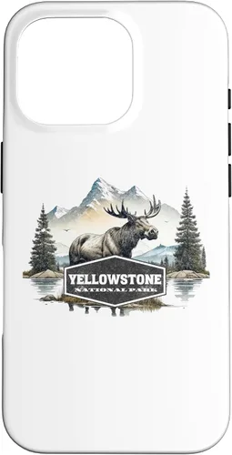 Vista 19 de Yellowstone National Park Case for iPhone 16
