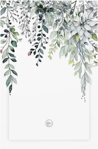 Vista 19 de Cubierta de tomacorriente eléctrico dúplex individual estilo campestre con diseño floral de flores y pájaros en blanco y negro, placa de pared de 1
