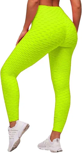 Vista 35 de SEASUM - Pantalones de yoga de cintura alta para mujer, con control de abdomen y realce de glúteos, leggings favorecedores para entrenar y correr