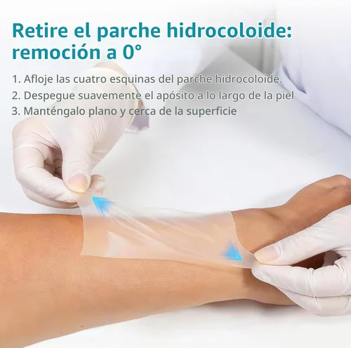 Vista 9 de Dimora Rollo de vendaje hidrocoloide de grado médico (2 pulgadas x 16 pies), apósitos hidrocoloides altamente absorbentes para el cuidado