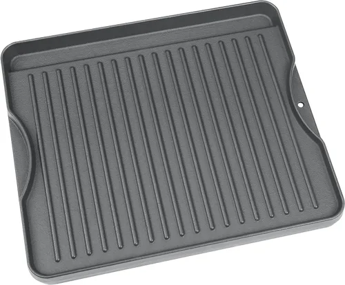 Vista 14 de Uniflasy Plancha Parrilla Reversible de Hierro Fundido para Estufa 16 7/8" Sartén Plancha Plana, Placa de Plancha Parrilla de Hierro Fundido