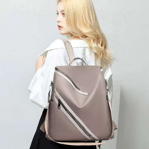 Vista 2 de FANDARE Mochila para mujer, bolsos de hombro de moda, mochila escolar para niña, mochila para mujer, mochila para trabajo universitario, viajes