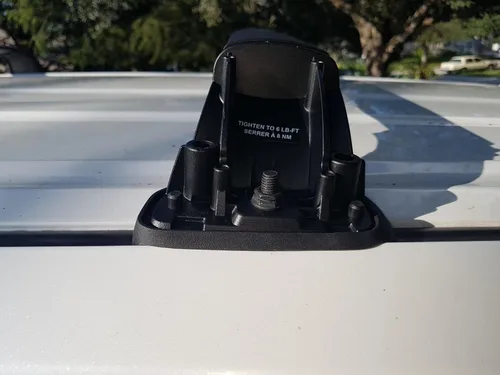 Vista 6 de BRIGHTLINES Barras Transversales Aero para Portaequipajes en el Techo, Reemplazo para Toyota Highlander LE y LE Plus 2014-2019