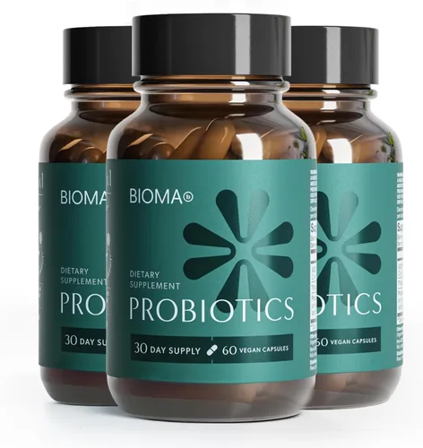 Vista 8 de BIOMA Probióticos - Probiótico para la salud digestiva - Apoyo intestinal para hombres y mujeres con xilooligosacáridos, tributirina