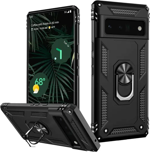 Vista 88 de LUMARKE para Google Pixel 3A XL - Funda con protector de pantalla, funda protectora grado militar probada contra caídas de 16 pies con soporte