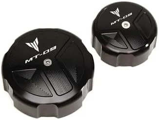 Vista 22 de QQLADY Z para Yamaha MT09 MT-09 SP 2021-2022 Cubierta principal del depósito del cilindro de líquido delantero y trasero de la motocicleta X