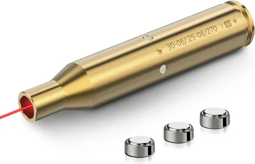 Vista 10 de MidTen Bore Sight Laser 9mm/223 5.56mm/30-06/25-06/270 Laser Bore Sighter Boresighter
