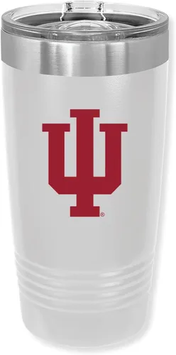 Vista 13 de Game Day Outfitters Baylor University - Vaso de viaje blanco de 20 onzas, vaso de acero inoxidable de doble pared con tapa acrílica, vasos Baylor