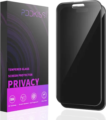 Vista 9 de PDDKISS Paquete de 2 protectores de pantalla de privacidad para iPhone 17