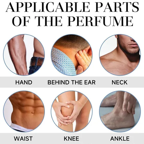 Vista 4 de Perfumes naturales para mujeres, perfume de atracción de feromonas, perfume de feromonas para atraer a los hombres (A)