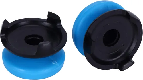 Vista 5 de ASHATA 2Pcs Thumbstick Extender for 3D Texture Thumb Grip Stick Joystick Thumbstick for 5 Controller (Blue)