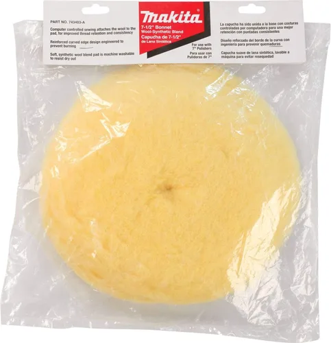 Vista 5 de Makita 743403-A - Gorro de pulido, amarillo