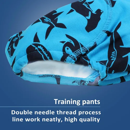 Vista 4 de MooMoo Baby 6 Packs Cotton Training Pants Reusable Toddler Potty Training Underwear for Boy 12M-6T