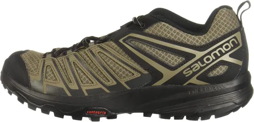 Vista 8 de Salomon Zapatos de senderismo X Crest para hombre negro marrón DM US