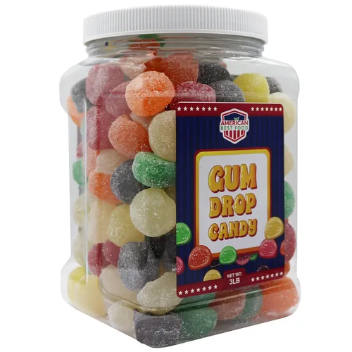 Vista 3 de American Best Food Caramelo de goma de mascar en tarro (3 LB)