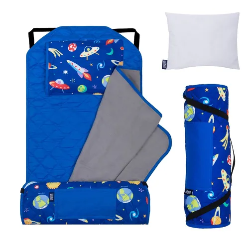 Vista 15 de Wildkin - Tapete para tomar la siesta, moderno y todo en uno, con almohada para infantes (niñas o niños), tamaño perfecto para la guardería