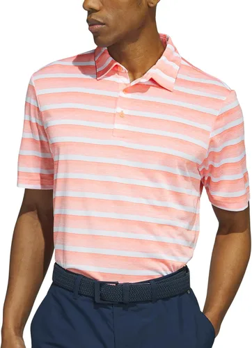 Vista 2 de adidas Men's Two Color Stripe Polo Shirt
