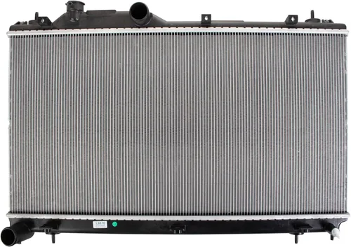 Vista 168 de TRQ Radiador de núcleo de aluminio de 1 fila Compatible con Subaru WRX STI 2.5L Turbo AWD 2015-2020