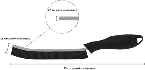 Vista 7 de FOOGWEE Cepillo de limpieza de hendiduras de cerdas duras, herramientas de limpieza para uso doméstico, suministros de limpieza multifuncionales