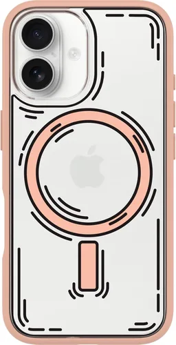 Vista 11 de OtterBox Symmetry Series - Funda para iPhone 16, Autumn Rust