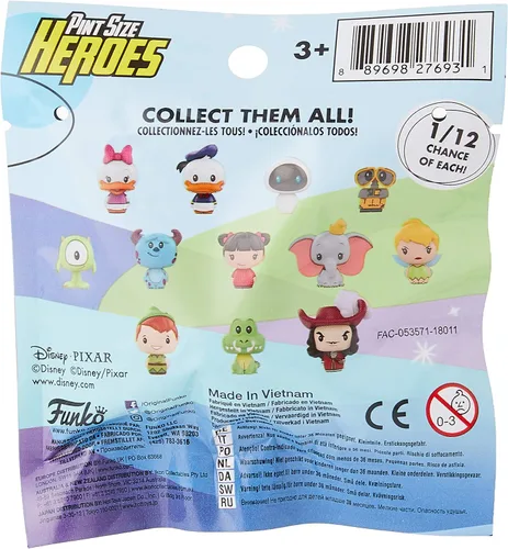Vista 2 de Funko Héroes del tamaño de una pinta: Disney (una figura misteriosa)