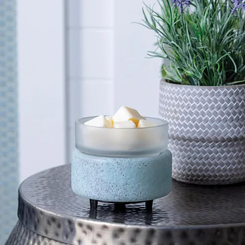 Vista 2 de Candle Warmers ETC Beach Glass - Calentador de fragancia 2 en 1