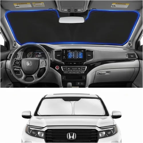 Vista 50 de Parasol para parabrisas para BMW X1 E84 2016-2024 2025, accesorios – Cubierta de parasol para parabrisas de ventana delantera, ajuste personalizado