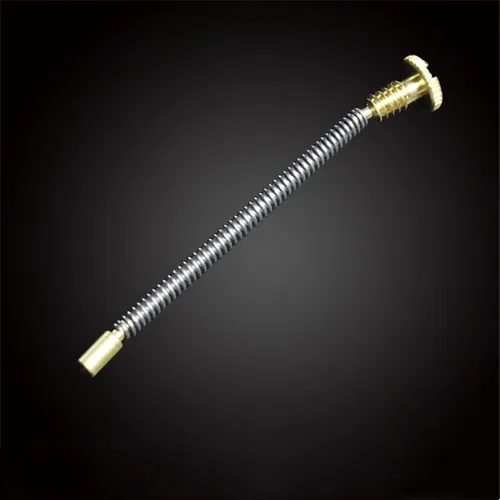 Vista 5 de BODYA 2 piezas de resorte de tornillo de pedernales para encendedor con placa base para encendedores de repuesto kit de reparación accesorios