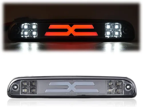 Vista 18 de GRAND ORANGE Tercera luz de freno LED de montaje alto 92-99 compatible con Chevy GMC Suburban/Yukon 94-05 compatible con Chevy Blazer S10 luz