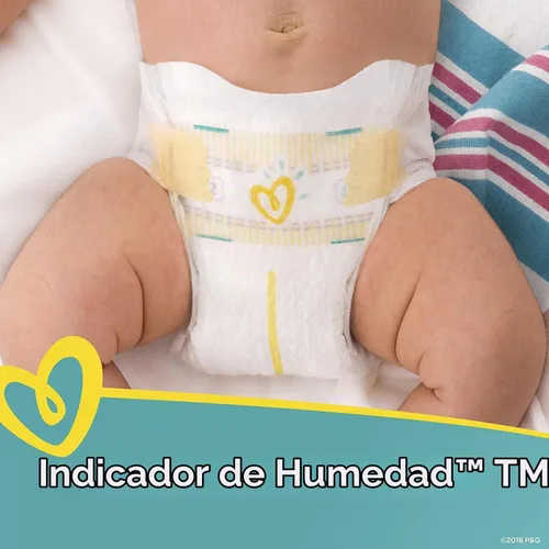 Vista 2 de Pampers Swaddlers Active - Pañales para bebé, talla 5, 19