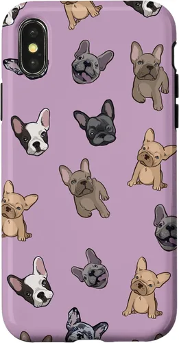 Vista 5 de Linda funda de teléfono Bulldog francés para iPhone 17
