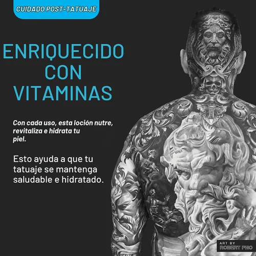 Vista 3 de H2ocean-ocean, Espuma para cuidado de tatuaje, 2.5 onza, Negro Sal marina y a base de agua - Cuidado de la piel vegano sin fragancia y tinte