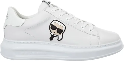 Vista 4 de Karl Lagerfeld Men Kikonik Kapri Sneakers Bianco