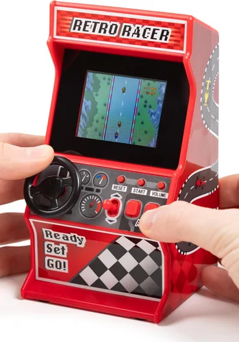 Vista 9 de Juegos retro (versión US) de bolsillo ThumbsUp, mando de juego arcade