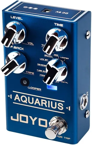 Vista 12 de JOYO Amp Simulator - Pedal de guitarra, modelos de 9 amperios con doble canal y 18 tonos, IR Cab Sim, salida XLR y bucle FX, bypass