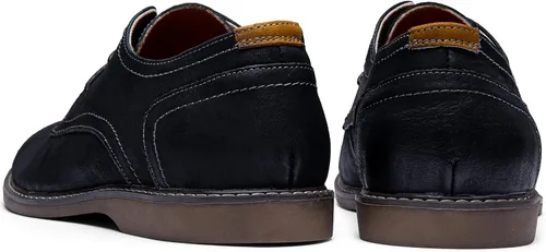 Vista 5 de Jousen Zapatos de vestir casuales para hombre, zapatos de vestir clásicos de gamuza para hombre