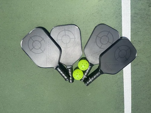 Vista 7 de Engage Pursuit EX - Paleta de pickleball de grafito - Textura rugosa para un giro duradero - Núcleo sensible para control y tacto - Agarre estándar