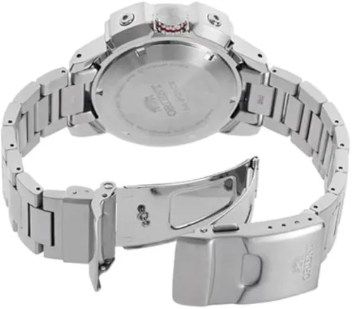 Vista 2 de ORIENT Orient RA AC0N01B M Force Delta - Reloj de buceo automático de acero inoxidable con esfera negra para hombre Reloj de buceo