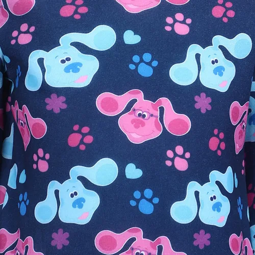 Vista 6 de Nickelodeon Blue's Clues & You - Conjunto de camisa y pantalón de manga larga para niñas pequeñas