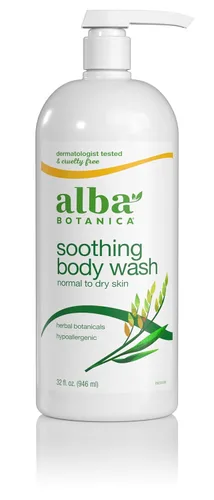 Vista 10 de Alba Botanica Jabón Corporal Muy Emoliente, Rescate de Coco, 32 Oz