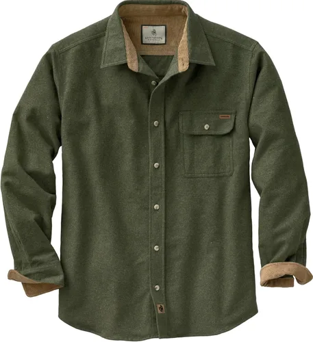 Vista 46 de Legendary Whitetails Camisa de franela de manga larga con botones para hombre, 100% algodón