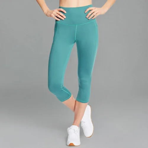 Vista 9 de C9 Champion Legging recortado de cintura alta para mujer, Negro