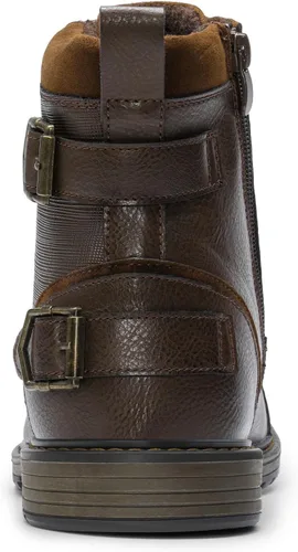 Vista 5 de Bruno Marc Botas de motocicleta para hombre, botas de vestir Oxford