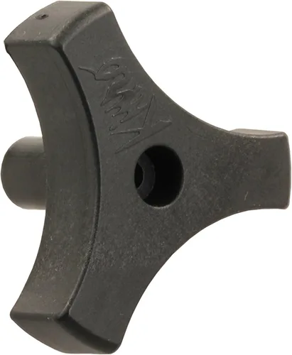 Vista 3 de JR Products 20175 - Pomo de ventana Tri-Lug - 9/16", color negro